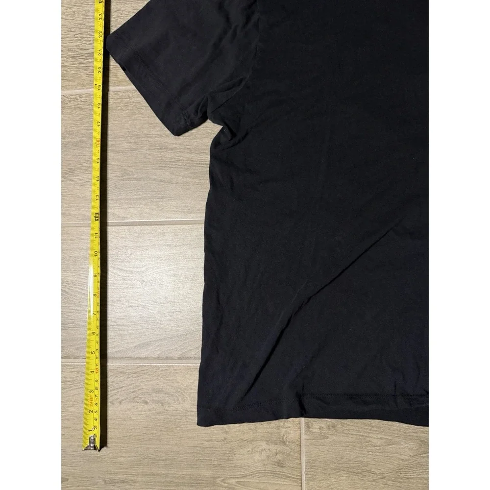 True Religion Print Black T-Shirt Short Sleeve Size‎ Large